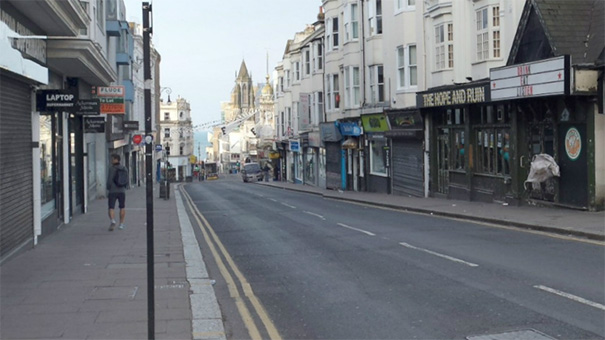 Brighton in the morning